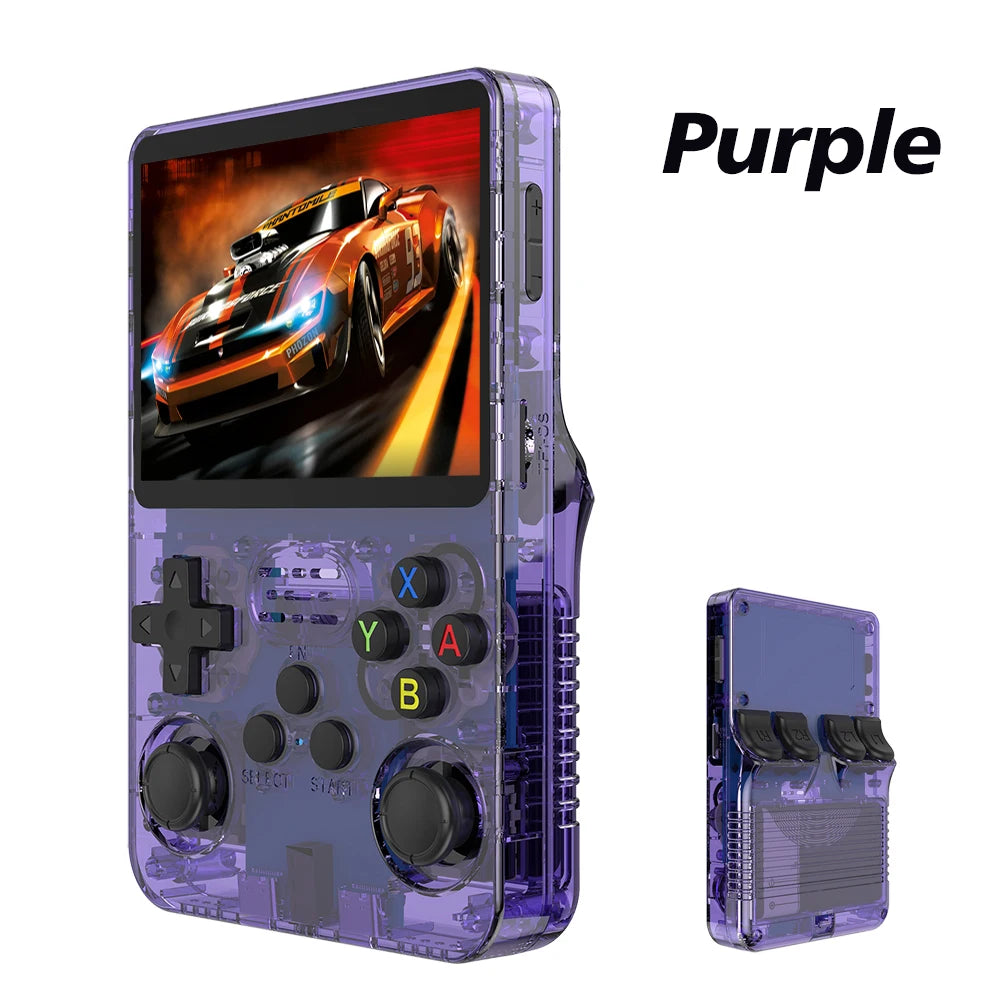 Consola retro portátil R36S 128GB con pantalla IPS 3.5”