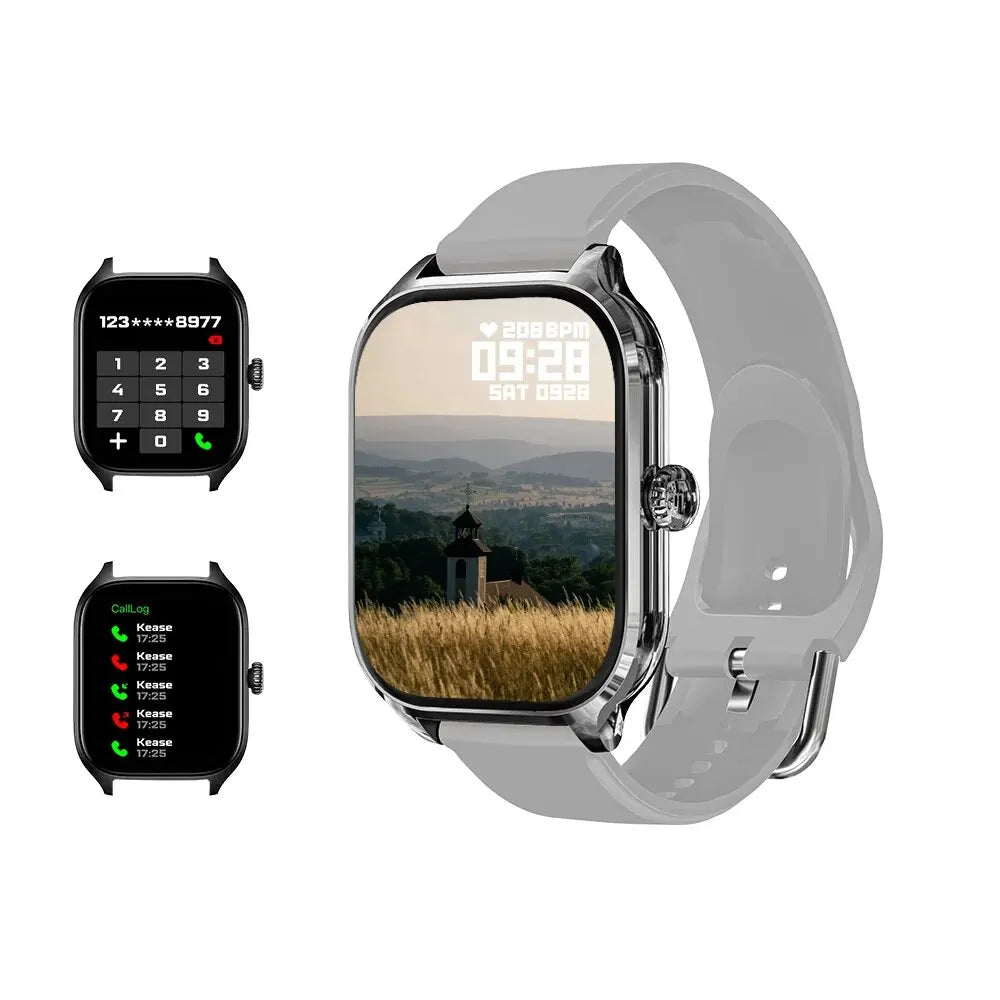 Smartwatch LAXASFIT H9/H6 – salud completa y respuesta de llamadas