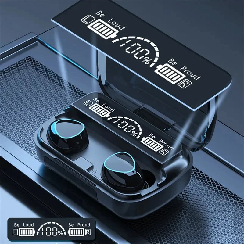 Audífonos TWS M10 Bluetooth con estuche de carga