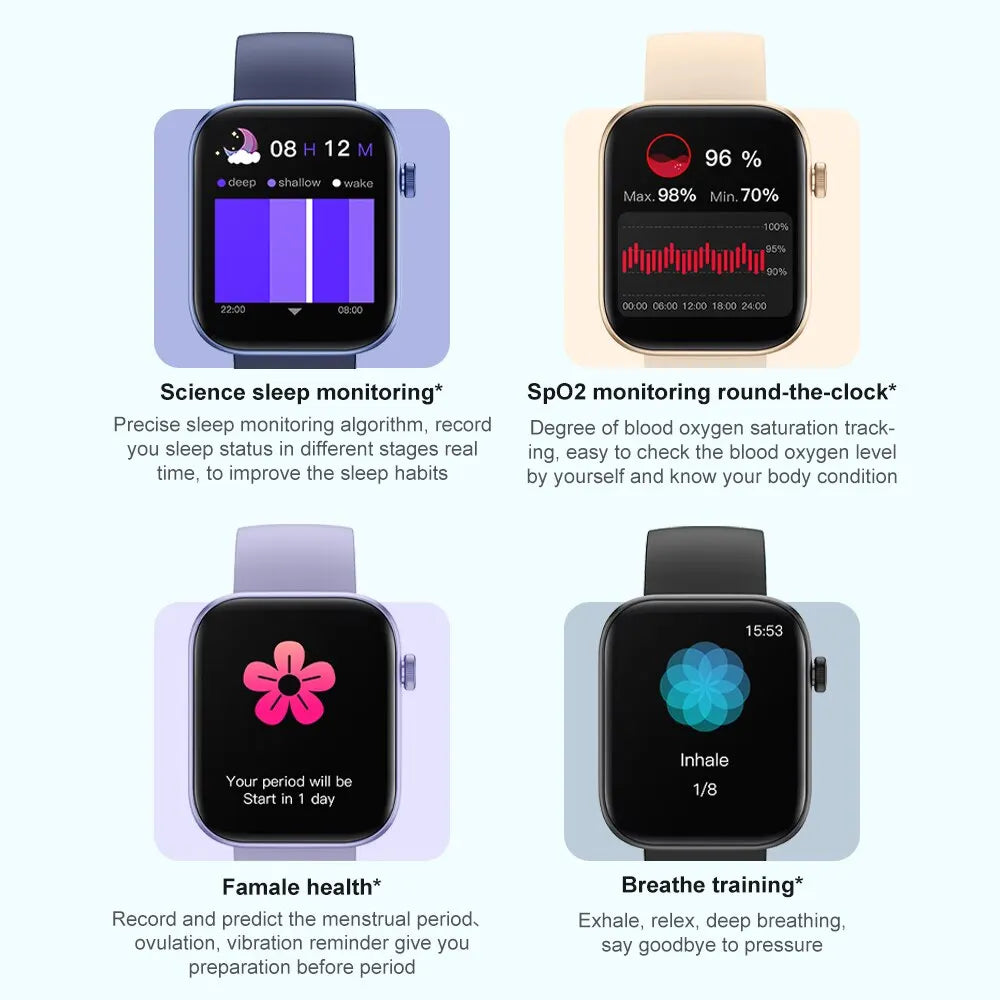 Smartwatch COLMI P71 – llamadas, salud y asistente por voz