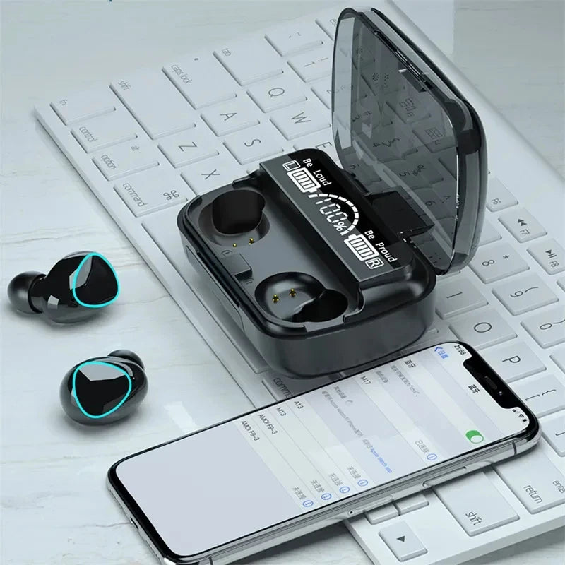 Audífonos TWS M10 Bluetooth con estuche de carga