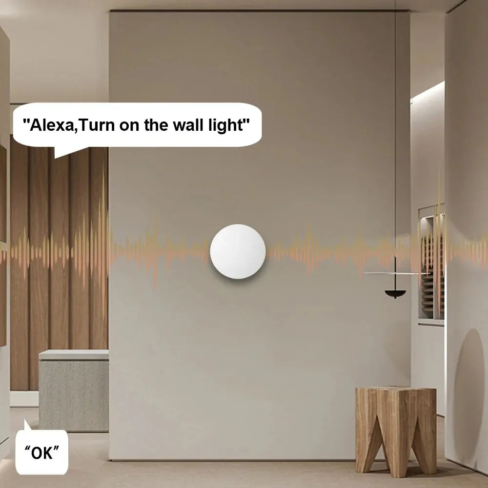 Botón inteligente ZigBee Tuya – control por voz o escenas