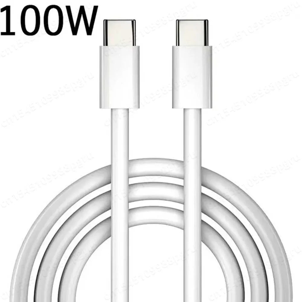 Cable USB-C a USB-C carga rápida – Android/iPhone 15-16