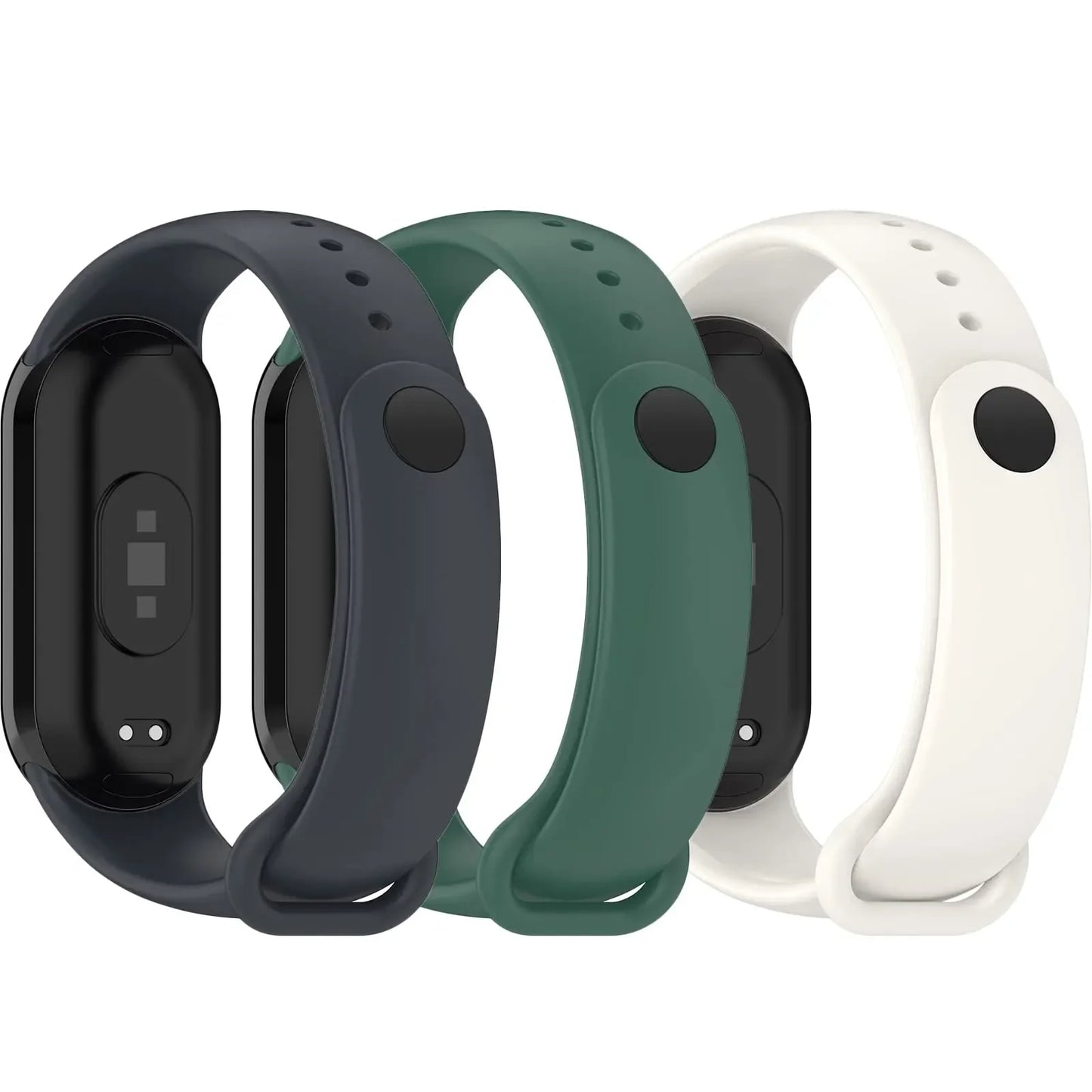 Correa de silicona para Mi Band 8/9 – pulsera deportiva 2025