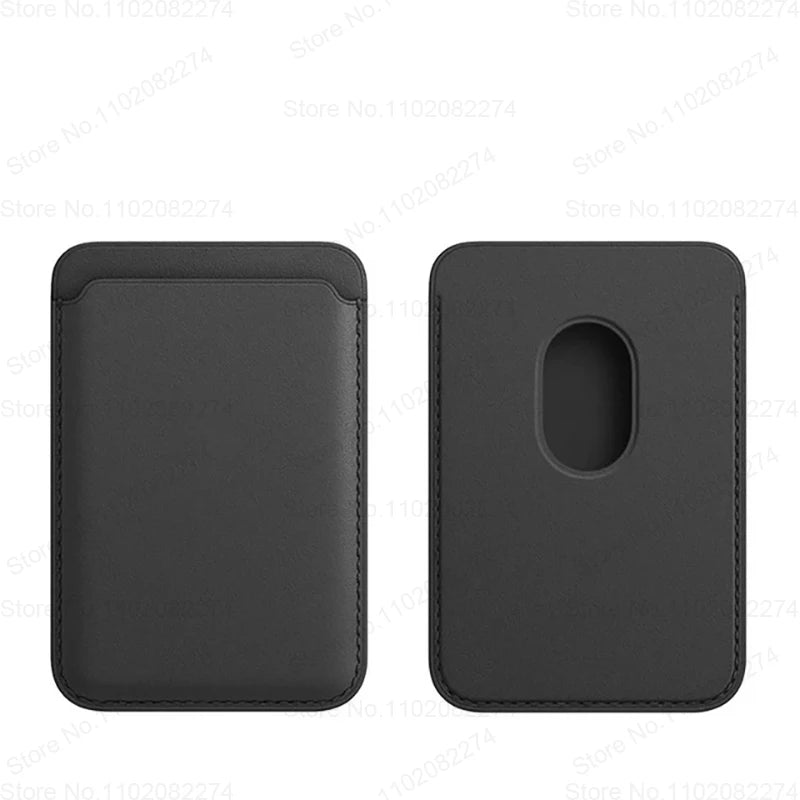Funda Magsafe de cuero con tarjetero – iPhone 12–15