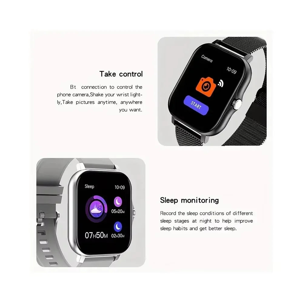 Smartwatch 1.44” – salud, llamadas Bluetooth y pantalla a color