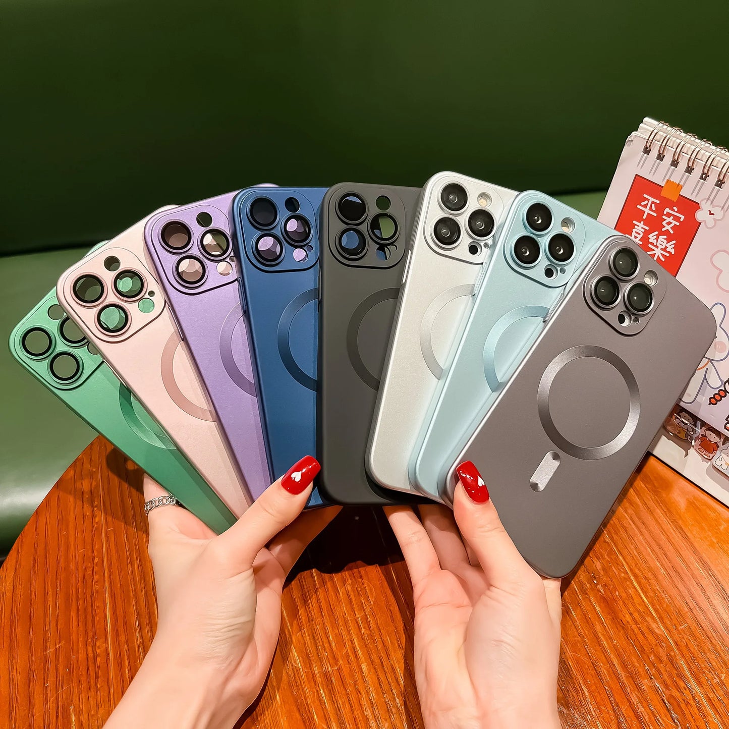 Funda Magsafe original mate antigolpes – iPhone 11–16