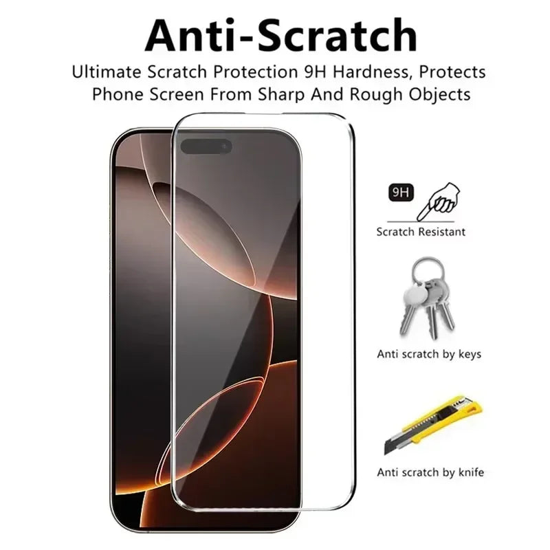 Vidrio templado privacidad (3 uds) iPhone 15/16 Pro Max
