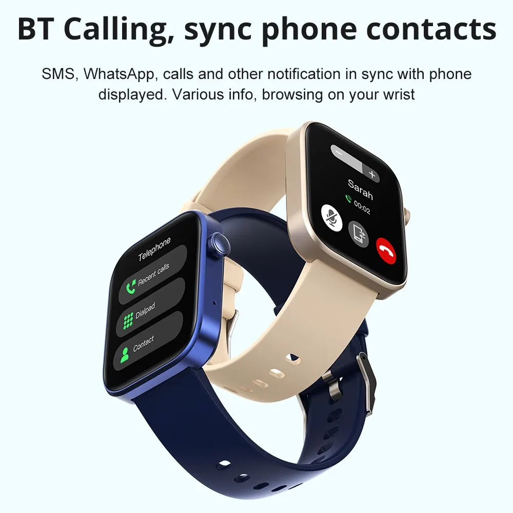 Smartwatch COLMI P71 – llamadas, salud y asistente por voz
