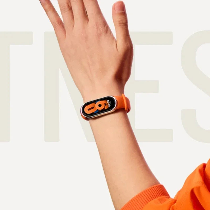 Correa de silicona para Mi Band 8/9 – pulsera deportiva 2025