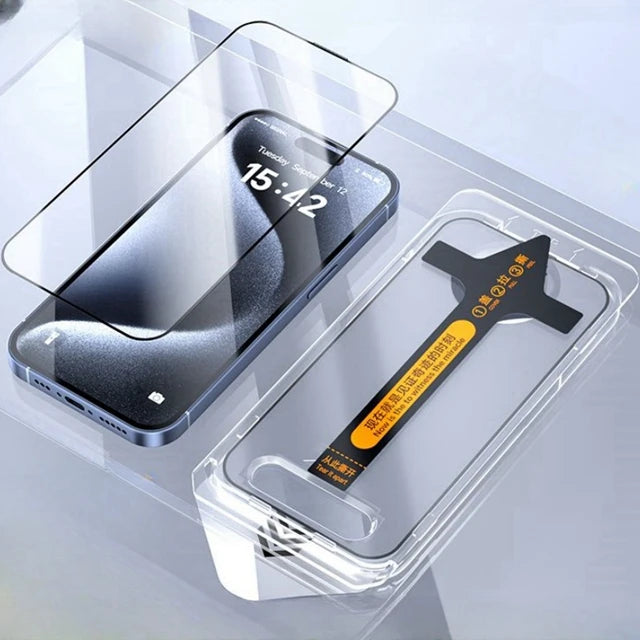 Vidrio templado privacidad (3 uds) iPhone 15/16 Pro Max