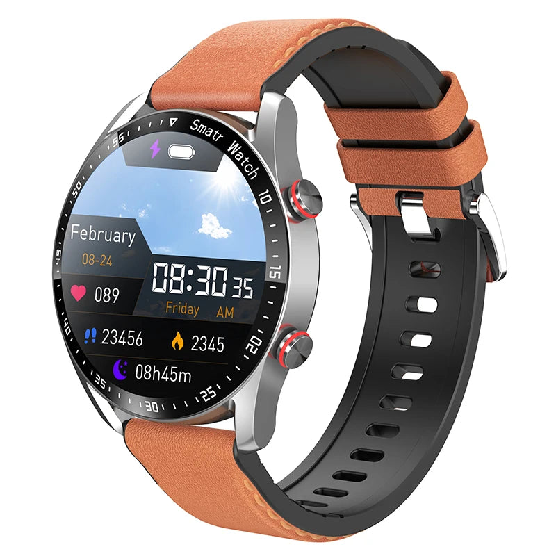 Reloj inteligente ECG+PPG – salud, presión arterial y resistencia al agua