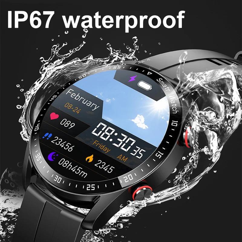 Reloj inteligente ECG+PPG – salud, presión arterial y resistencia al agua