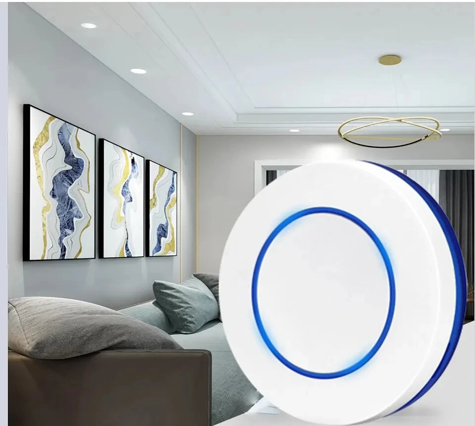Interruptor inalámbrico RF433Mhz – control remoto 10A para luces