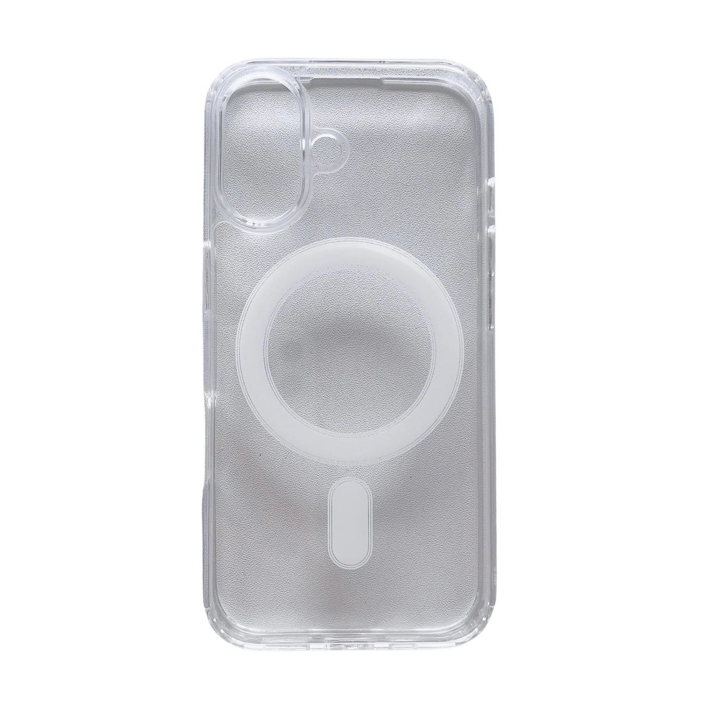 Funda Magsafe de lujo transparente – carga inalámbrica iPhone 11–16