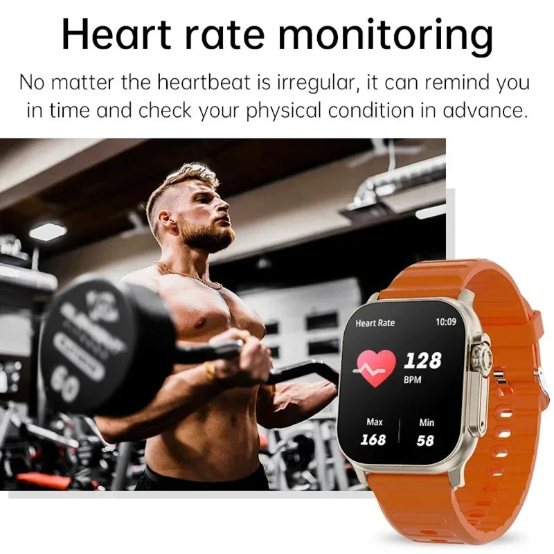 Reloj inteligente LAXASFIT T900 Ultra – mensajes, deporte y salud