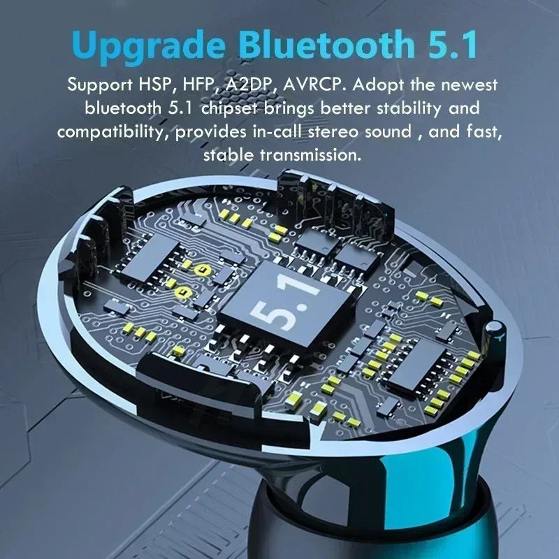 Audífonos Bluetooth deportivos M10 con cancelación de ruido y micrófono