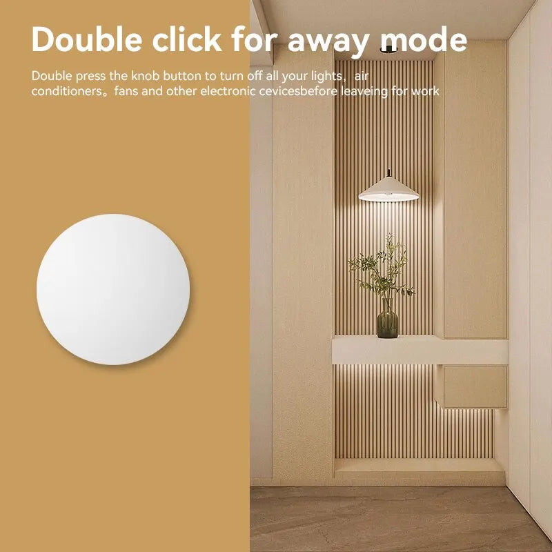 Botón inteligente ZigBee Tuya – control por voz o escenas
