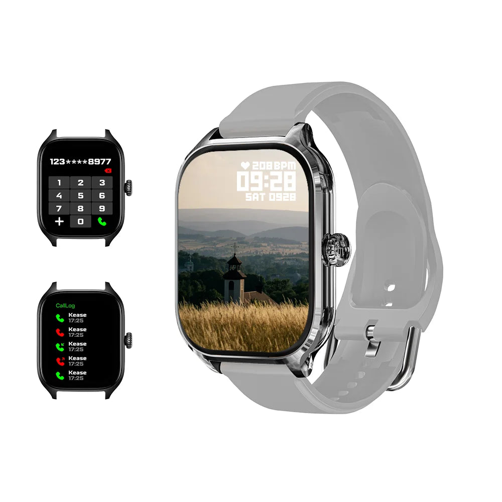Smartwatch LAXASFIT H9 – salud completa y respuesta de llamadas