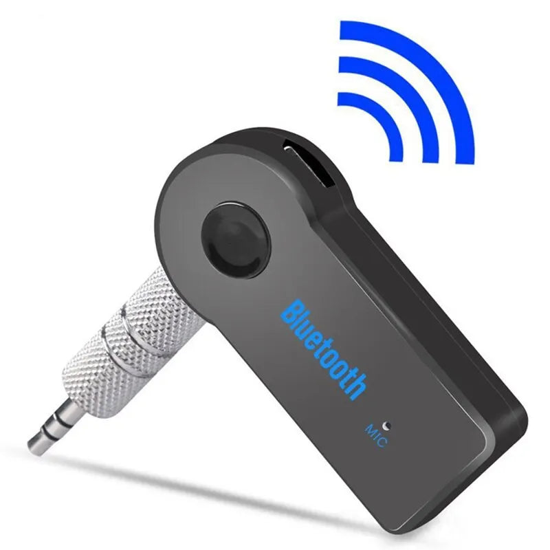 Receptor Bluetooth 5.0 AUX para auto con micrófono y amplificador de sonido