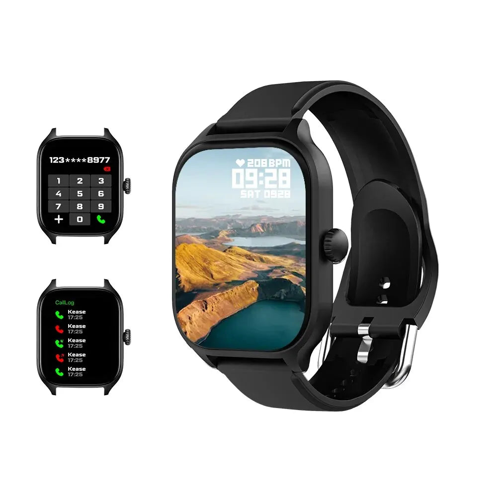 Smartwatch LAXASFIT H9/H6 – salud completa y respuesta de llamadas