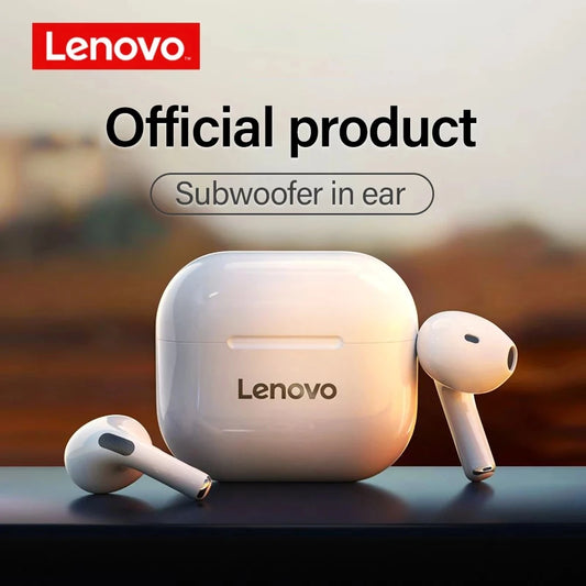 Audífonos Lenovo LP40 TWS con control táctil