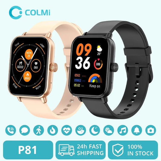 Reloj inteligente COLMI P81 – pantalla grande y llamadas Bluetooth