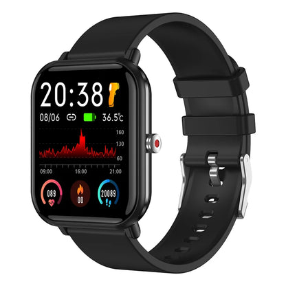 Smartwatch con temperatura corporal, salud y control de música