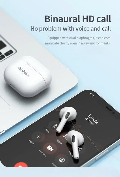 Audífonos inalámbricos Lenovo LP40 TWS Bluetooth 5.0