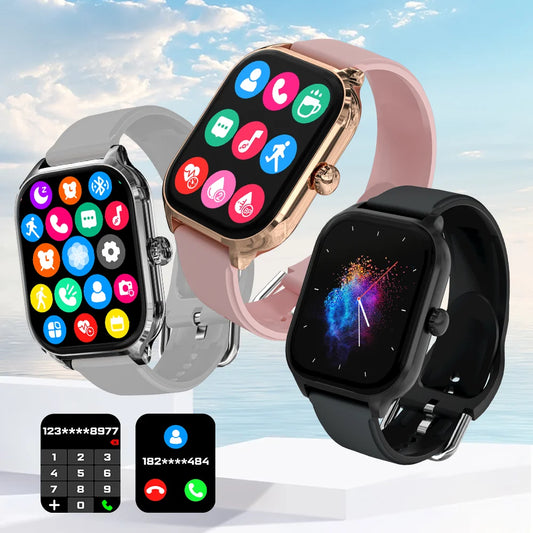 Smartwatch LAXASFIT H9/H6 – salud completa y respuesta de llamadas