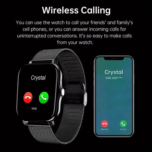 Smartwatch 1.44” – salud, llamadas Bluetooth y pantalla a color