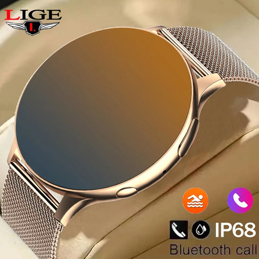 Reloj inteligente LIGE 2024 – pantalla AMOLED y llamadas