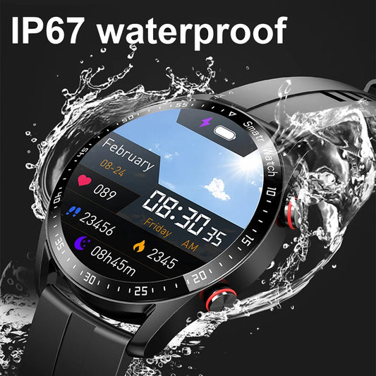 Reloj inteligente ECG+PPG – salud, presión arterial y resistencia al agua