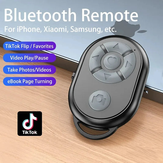 Control remoto Bluetooth universal para selfies y cámara