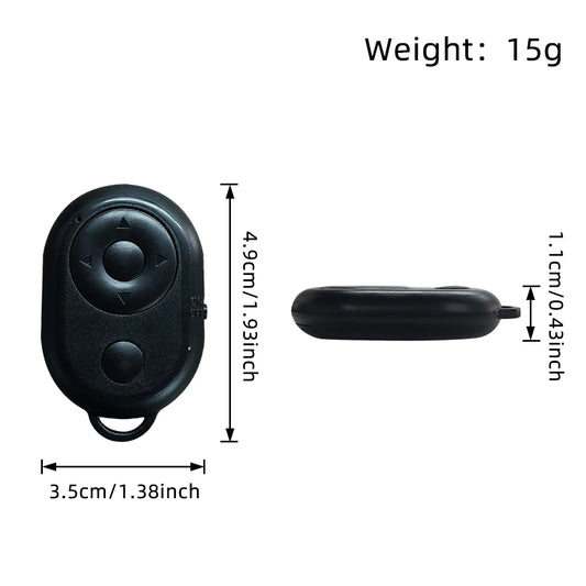 Control remoto Bluetooth universal para selfies y cámara