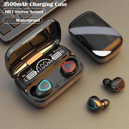 Audífonos TWS M10 Bluetooth con estuche de carga