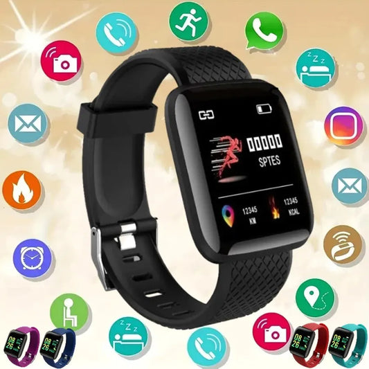Smartwatch multifuncional D13 116Plus – mensajes, deporte y música